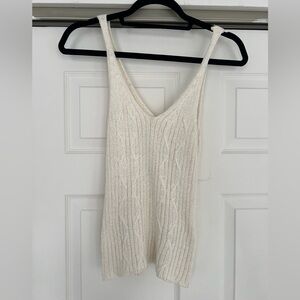 Dreamers Cream Knit Camisole